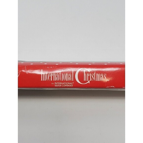 NOS INTERNATIONAL SILVER COMPANY CHRISTMAS SERVING TROWEL PIE SERVEWARE 1997 - Picture 12 of 13